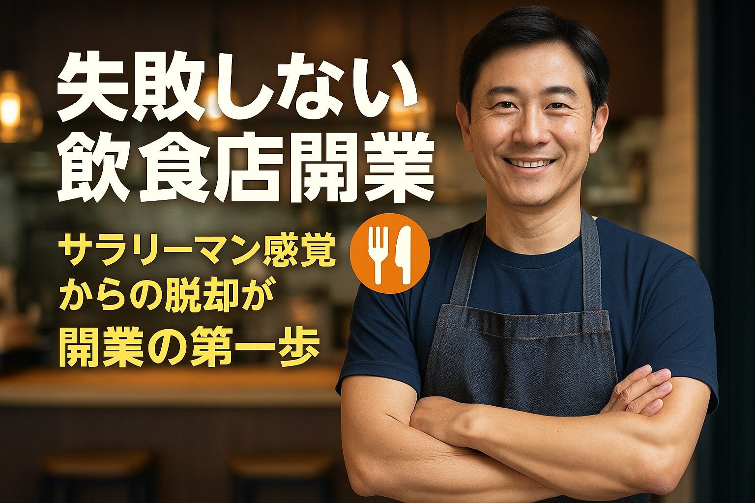 失敗しない飲食店開業 サラリーマン感覚からの脱却が開業の第一歩