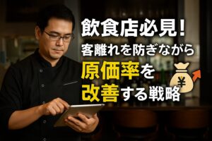 飲食店必見！ 客離れを防ぎながら原価率を改善する戦略